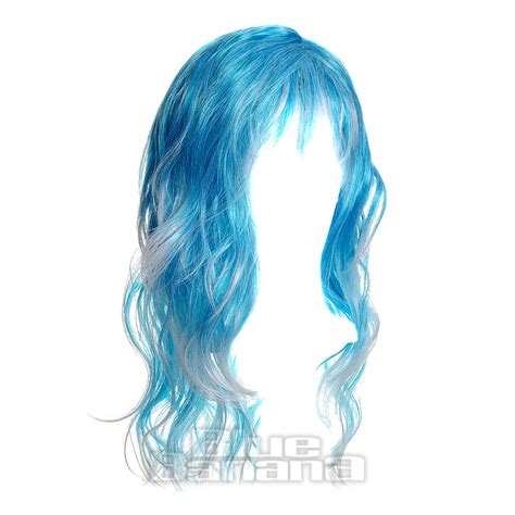 blue and gray wig|blue and white wig for sale.